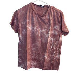 Lulus Vintage Very Berry Tie Dye Short Sleeve T-Shirt Sz XS